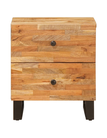 Armadio da Notte con cassetto Marrone 40 x 33 x 46 cm