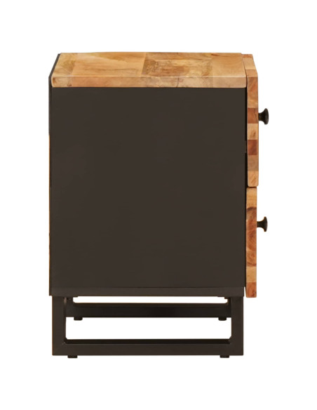 Armadio da Notte con cassetto Marrone 40 x 33 x 46 cm