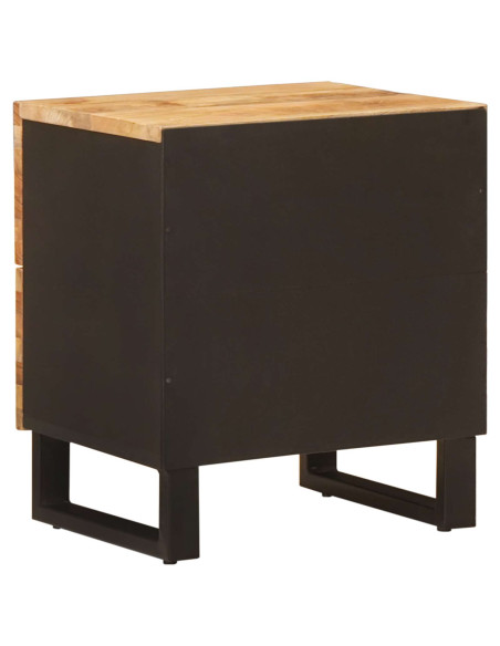 Armadio da Notte con cassetto Marrone 40 x 33 x 46 cm