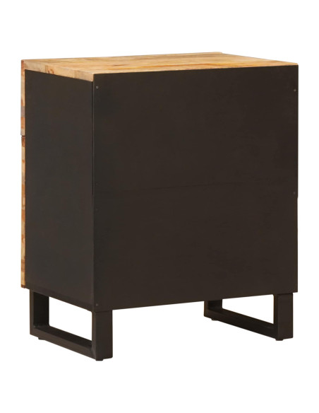 Mobiletto da Letto con cassetto Marrone 50 x 33 x 60 cm