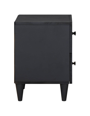 Comodino Marrone 40 x 33,5 x 46 cm Legno di mango massello