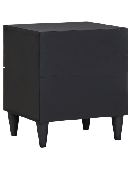 Comodino Marrone 40 x 33,5 x 46 cm Legno di mango massello