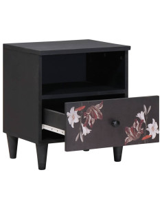 Comodino 2 pcs Marrone 40 x 33 x 46 cm Legno di mango massello 2