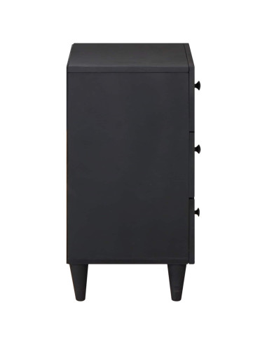 Comodino Multicolore 50 x 33 x 60 cm Legno di mango massello