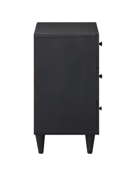 Comodino Multicolore 50 x 33 x 60 cm Legno di mango massello