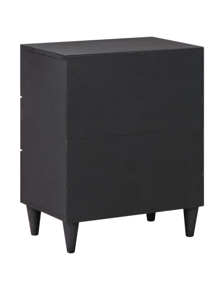 Comodino Multicolore 50 x 33 x 60 cm Legno di mango massello