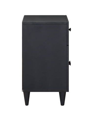 Comodino Multicolore 50 x 33 x 60 cm Legno di mango massello