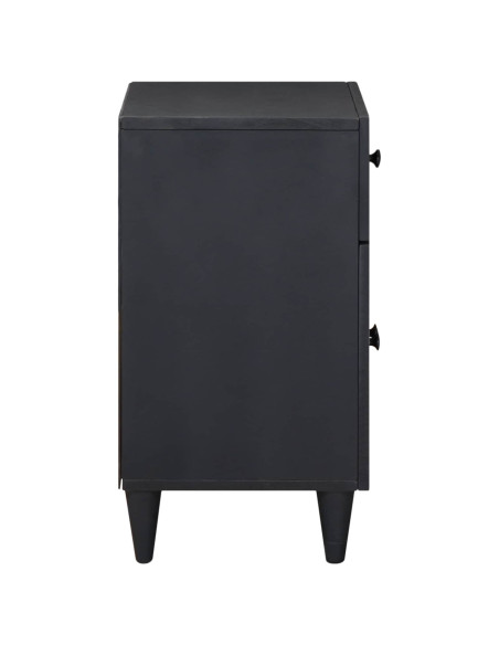 Comodino Multicolore 50 x 33 x 60 cm Legno di mango massello