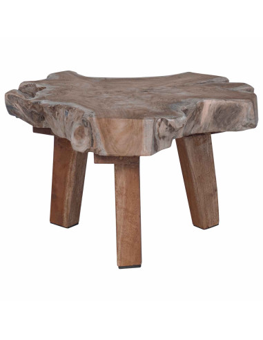 Comodino Marrone 40 x 40 x 25 cm Legno Recuperato Massello