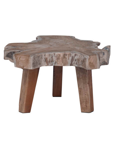 Comodino Marrone 40 x 40 x 25 cm Legno Recuperato Massello