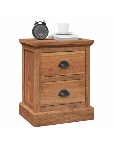 Comodino Naturale 40 x 30 x 50 cm Legno di teak solido