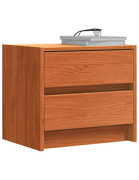 Comodini Marrone cerato 40 x 30.5 x 35.5 cm Legno di pino