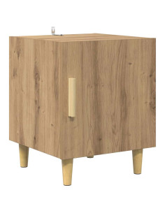 Armadio da Notte Rovere artigianale 40 x 40 x 50 cm 2