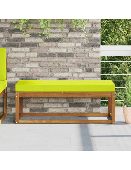 Cuscino per la seduta Verde 115 x 40 x 8 cm 100% Poliestere