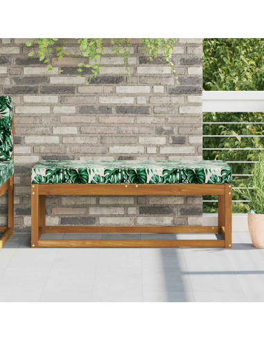 Cuscino per la seduta Motivo Foglia 115 x 40 x 8 cm