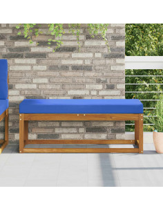 Cuscino per la seduta Turchese 115 x 40 x 8 cm 100% Poliestere