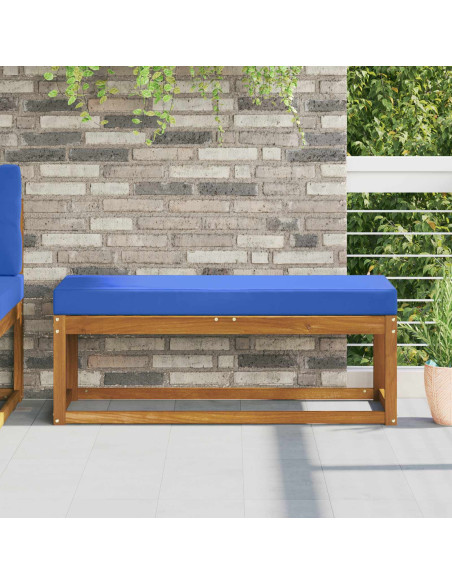 Cuscino per la seduta Turchese 115 x 40 x 8 cm 100% Poliestere