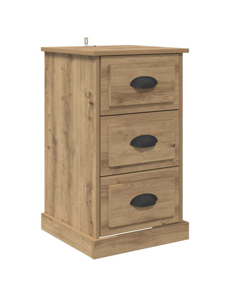 Armadio da Notte Rovere artigianale 39 x 39 x 67,5 cm