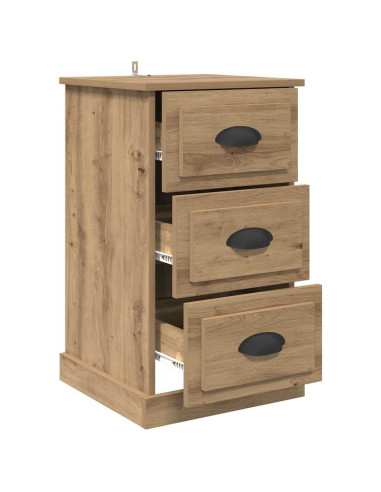 Armadio da Notte Rovere artigianale 39 x 39 x 67,5 cm