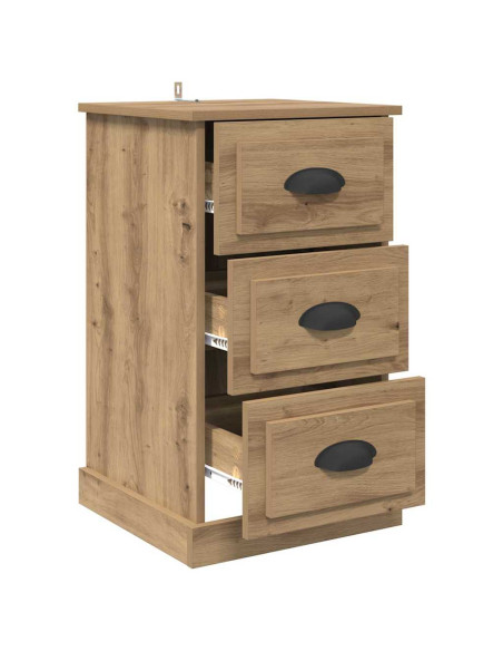 Armadio da Notte Rovere artigianale 39 x 39 x 67,5 cm