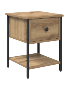 Comodino Rovere artigianale 34 x 35,5 x 45 cm Legno multistrato 2