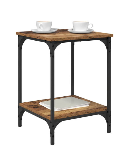 Tavolino da salotto Legno vecchio 40 x 40 x 55 cm