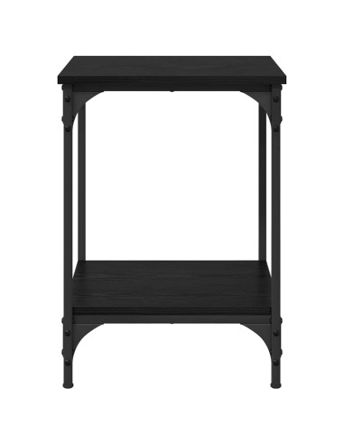 Tavolino da salotto Rovere Nero 40 x 40 x 55 cm