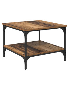 Tavolino da salotto Legno vecchio 55 x 55 x 40 cm 2