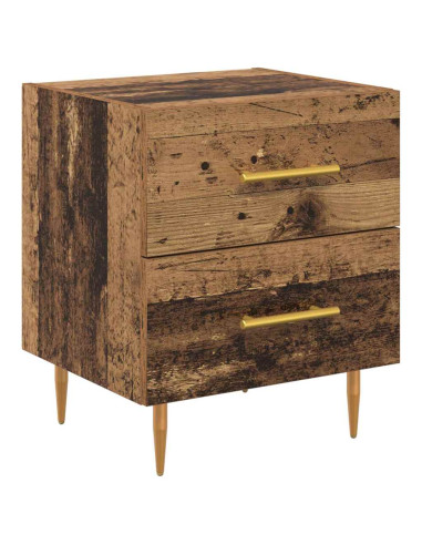 Armadio da Notte con cassetto Legno vecchio 40 x 35 x 47,5 cm