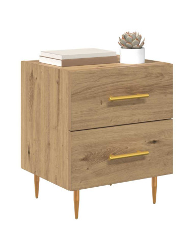 Armadio da Notte Rovere artigianale 40 x 35 x 47,5 cm