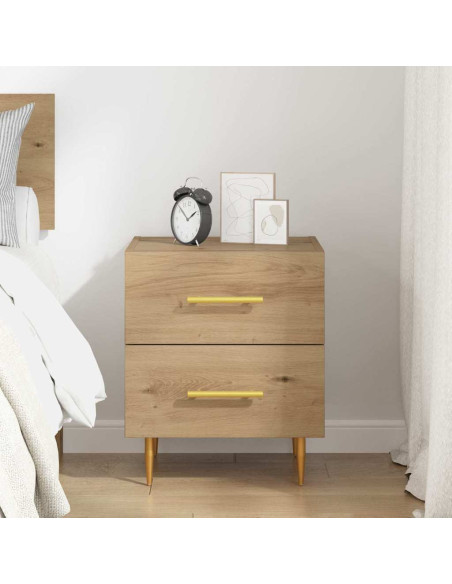 Armadio da Notte Rovere artigianale 40 x 35 x 47,5 cm