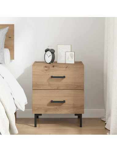 Armadio da Notte Rovere artigianale 40 x 35 x 47,5 cm