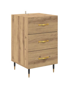 Armadio da Notte Rovere artigianale 40 x 40 x 66 cm 2