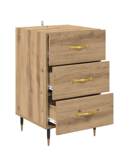 Armadio da Notte Rovere artigianale 40 x 40 x 66 cm