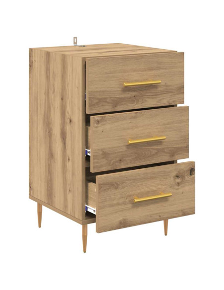Armadio da Notte Rovere artigianale 40 x 40 x 66 cm
