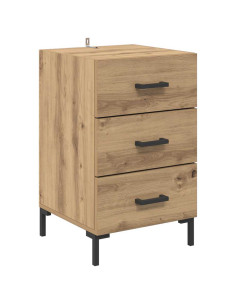 Armadio da Notte Rovere artigianale 40 x 40 x 66 cm 2