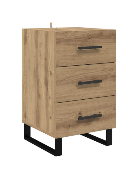 Armadio da Notte Rovere artigianale 40 x 40 x 66 cm