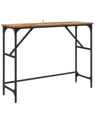 Tavolo consolle Legno vecchio 100 x 32 x 75 cm
