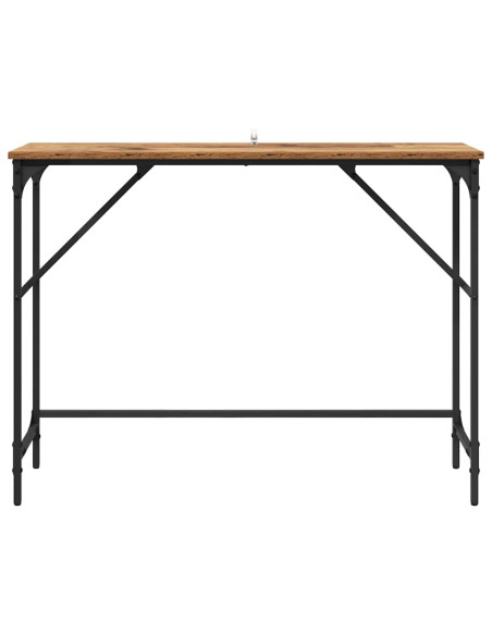 Tavolo consolle Legno vecchio 100 x 32 x 75 cm