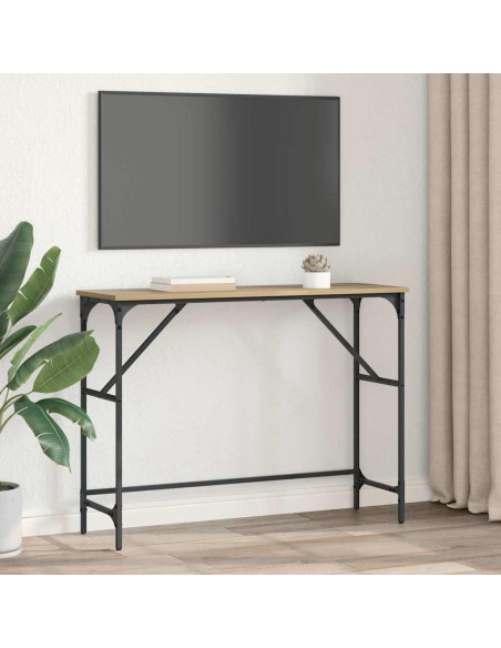 Tavolo consolle Rovere artigianale 100 x 32 x 75 cm
