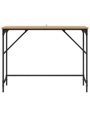 Tavolo consolle Rovere artigianale 100 x 32 x 75 cm