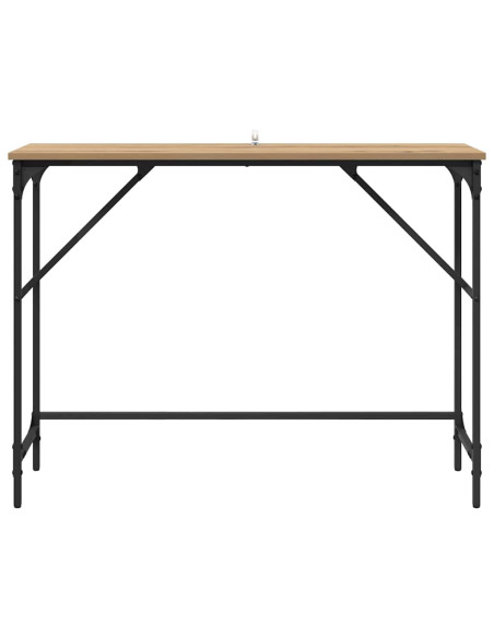 Tavolo consolle Rovere artigianale 100 x 32 x 75 cm