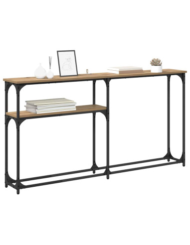 TavoloConsolle Rovere artigianale 145 x 22,5 x 75 cm