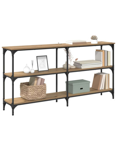 Tavolo consolle Rovere artigianale 150 x 29 x 75 cm