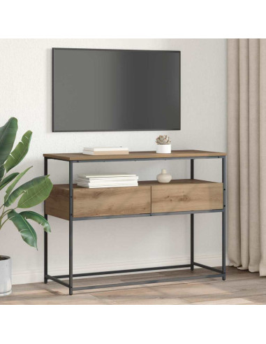 Tavolo consolle Rovere artigianale 100 x 40 x 75 cm