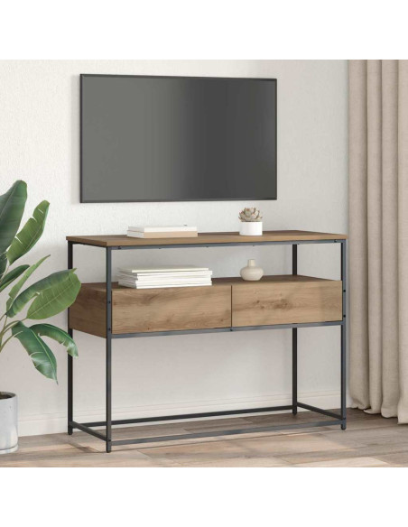 Tavolo consolle Rovere artigianale 100 x 40 x 75 cm
