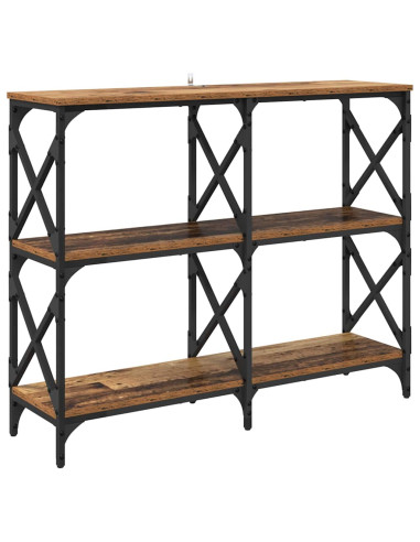 Tavolo consolle Legno vecchio 100 x 28 x 80,5 cm
