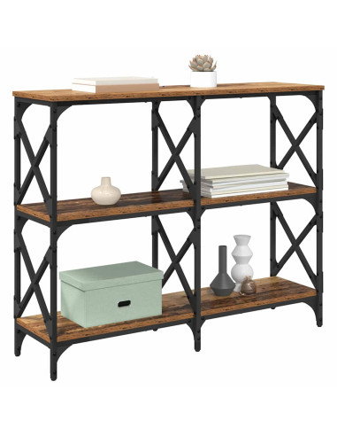 Tavolo consolle Legno vecchio 100 x 28 x 80,5 cm