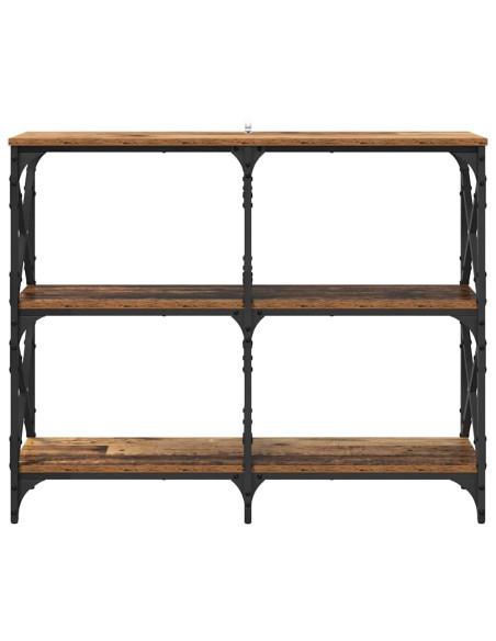 Tavolo consolle Legno vecchio 100 x 28 x 80,5 cm