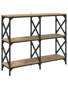 Tavolo consolle Rovere artigianale 100 x 28 x 80,5 cm 2